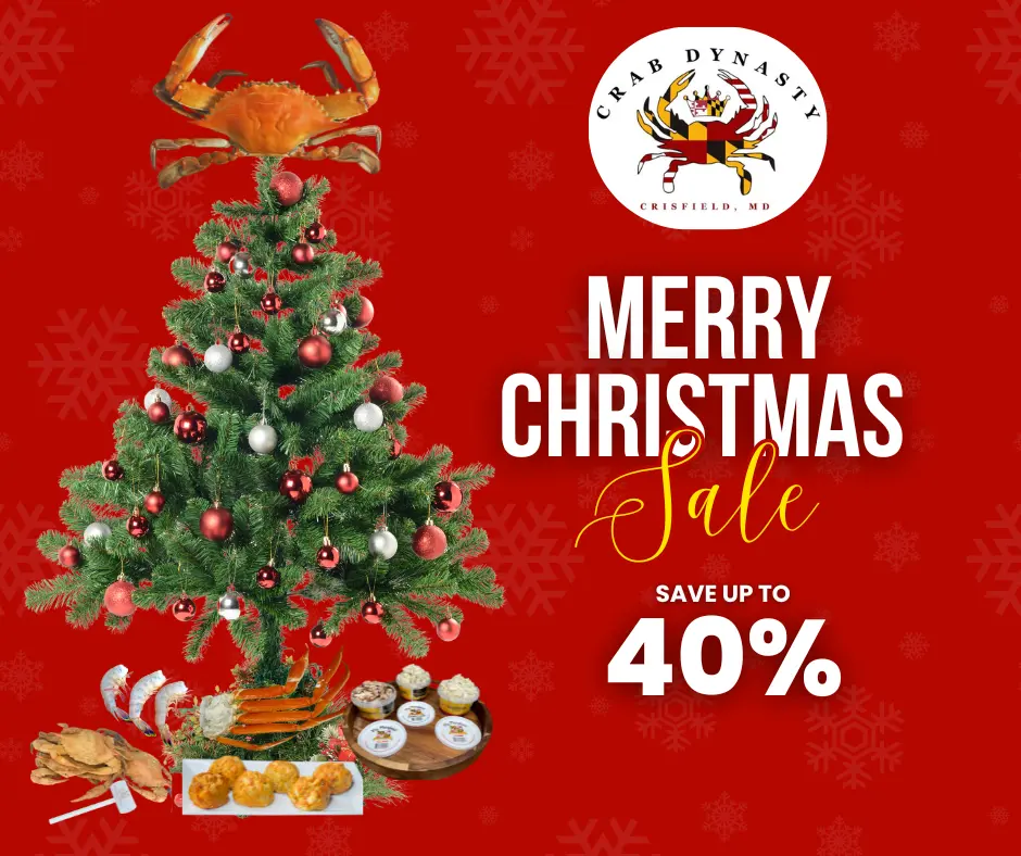 Now's the time to secure your seafood for the holidays from Crab Dynasty.  Perfect for bringing the gift of Maryland seafood to loved ones, or ordering party favorites like gulf shrimp and crab legs for your holiday feasts!